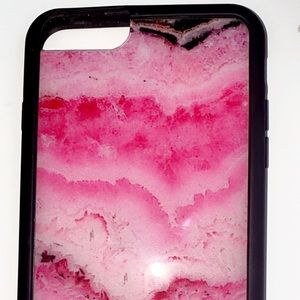 Wildflower Pink Marble Phone Case